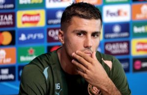 This will not make Him a Balon d’ior winner, atleast I hold that for now and I deserve respect from Him”, Man city Star Rodri vows to report Vinicious jnr to FIFA for what He did at FULL time against City