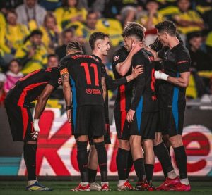 Barcelona are currently thriving under coach Hansi Flick, sitting atop La Liga, reaching the Copa del Rey semi-finals, and advancing to the last 16 of the Champions League, showing their potential to challenge for multiple titles this season.