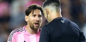 Video: Lionel Messi Engages in Heated Argument with Referee – Shocking Footage