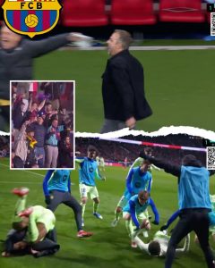 Diego Simeone drops to his knees in despair after Ferran Torres’ equalizer
