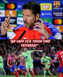 Simeone Reflects on Barcelona’s Victory: “We Could Have Won, But They Have the Best Player in the World”