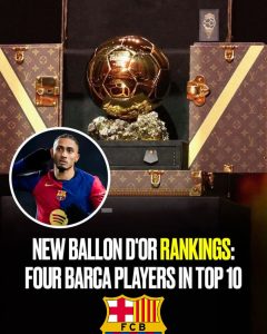Raphinha is Ballon d’Or favorite, Salah drops out of top 5