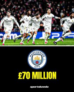 Manchester City Will Be Asked to Pay at Least £70 Million to Sign Star From Real Madrid: Reports
