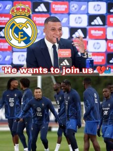 He told me in training that He will like to join me at Madrid, I’m glad He’s finally joining us because we’re really lacking in that position”, Kylian Mbappe confirmed His £80m international teammate transfer to Madrid in the summer