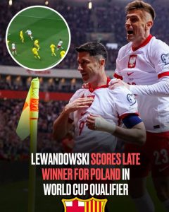 Lewandowski scores winner for Poland in World Cup qualifier