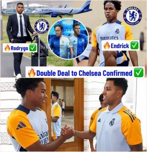 TRANSFER SHOCK”: Chelsea STRIKE HARD with €125 million for Rodrygo & Endrick – Real Madrid in danger