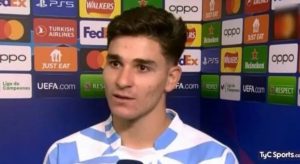 Although I scored a beautiful Volley yesterday but to be honest this particular Madrid player really shocked me”, Julian Alvarez named the ONE Madrid player that really impressed Him last night