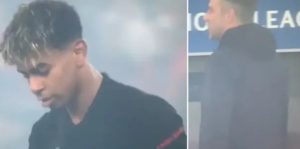 Caught on camera: Hansi Flick furious at Lamine for attacking mistake against Benfica