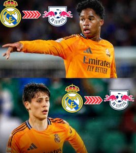 RB Leipzig are preparing a bid for Real Madrid’s young talents, Endrick and Arda Guler, as they anticipate the departures of Benjamin Sesko and Xavi Simons.