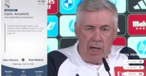 Decision made already, He’s still not going to start tomorrow,If He’s not happy on the bench then He should find His way out”, Ancellotti tears into ONE Madrid player who has been complaining of game time lately