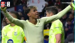 Lamine Yamal makes history in La Liga with a dramatic moment against Atletico Madrid