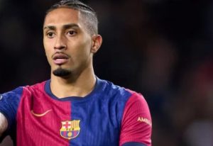 Three Premier League clubs ‘interested’ as Barcelona set to lower Raphinha release clause amid plans to sell star forward