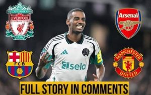 Report: Alexander Isak, a target for Liverpool and Arsenal, has made his decision on his next club despite interest from Manchester United