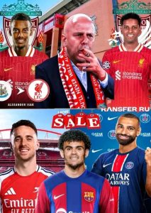 Liverpool’s Transfer Reinforcements: Kerkez, Nunez, Isak – Potential Signings and Five Departures After Initial Deal Made