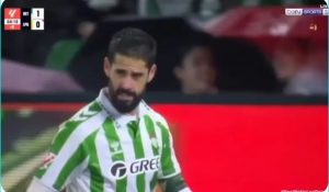 The strange penalty kick that will make all Real Madrid fans hate Isco and demand that he be banned from Madrid forever.