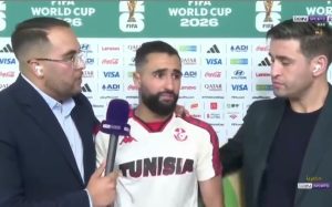 بالدموع : كلمات قوية من لاعب تونس علي العابدي بعد نتائج تونس في المونديال