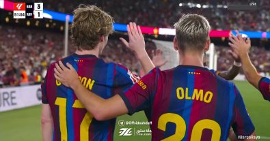 Florian Lejeune Scores an Own Goal to Hand Barcelona a Third Goal in a Bizarre Moment Against Rayo Vallecano