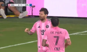 Watch Messi’s crazy PlayStation-style goal and the reaction and shock of the match commentator, the fans, and everyone inside the stadium on a night when Messi scored a super hat-trick!!