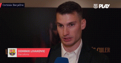 Dominik Livaković Reveals His Delight After Joining Barcelona: “It’s Really Great to Be Here”