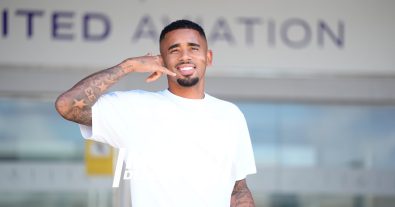 Gabriel Jesus arrives in Barcelona as his transfer moves closer to completion