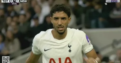 Omar Marmoush’s historic moment that shook Tottenham’s stadium and made the fans jump out of their seats because of what he did in his first appearance against Newcastle!