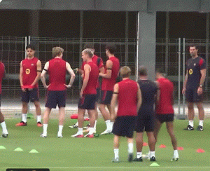 Raphinha Surprises Hansi Flick in Barcelona Training With Hilarious Moment