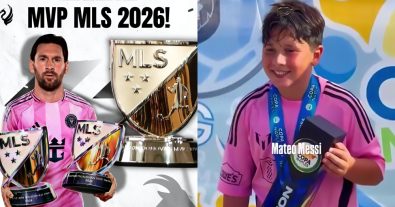 Following in His Father’s Footsteps? Messi’s Son Mateo Wins Player of the Tournament Award and Sparks Big Expectations