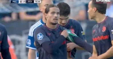WATCH Anis Hadj Moussa’s INCREDIBLE goal for Feyenoord today in the Dutch League, and how he SHOCKED everyone with his insane skill, terrifying speed, and then the UNBELIEVABLE finish into the net!