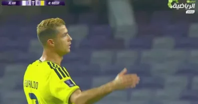 Cristiano Ronaldo will leave Al Nassr and Saudi Arabia and retire from football immediately because of what happened during Moroccan player Hussein Rahimi’s goal against Al Nassr in the AFC Champions League moments ago.