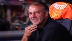 Hansi Flick turns his attention to another La Masia gem during Barcelona training