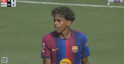 WATCH Lamine Yamal’s incredible and spectacular goal against Valencia, with a CRAZY commentary from Hafid Derradji, who completely lost his mind because of the Moroccan-Spanish magic!