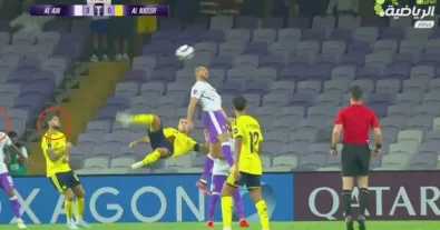 Watch Cristiano Ronaldo’s CRAZY bicycle kick! If he had scored it against Al Ain, it would have been the greatest goal in history by a 42-year-old player!