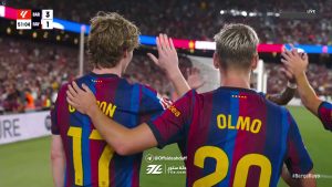 Raphinha Scores a Stunning Goal for Barcelona After a Brilliant Assist from Anthony Gordon